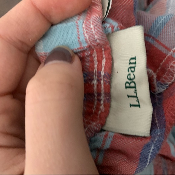 LL Bean Flannel Pajama Pants - Picture 3 of 3